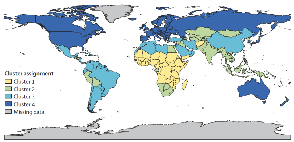Cook 2026 - Four clusters of expected antibiotic usage